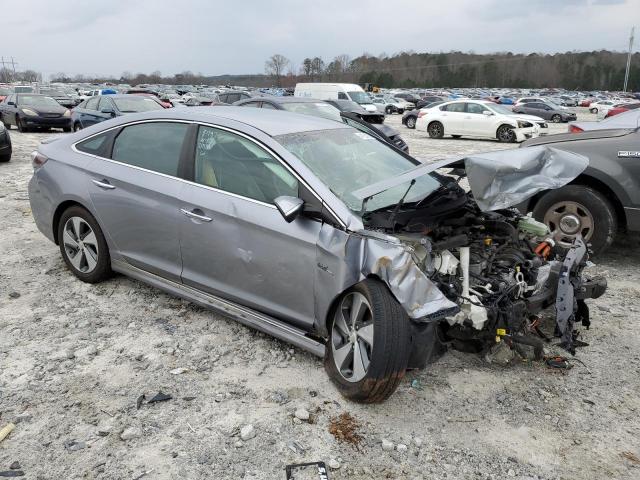 KMHE34L1XGA017929 - 2016 HYUNDAI SONATA HYBRID GRAY photo 4