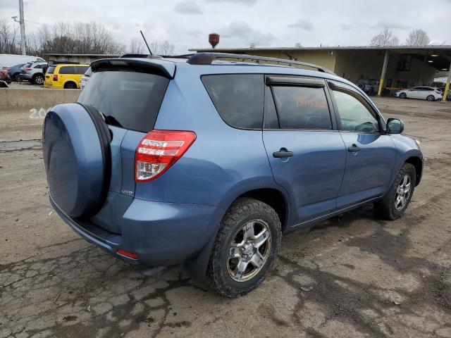 JTMBF4DV8BD042433 - 2011 TOYOTA RAV4 BLUE photo 3