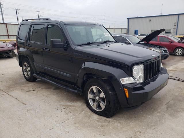 1J8GP28K49W504694 - 2009 JEEP LIBERTY SPORT BLACK photo 4