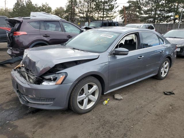 1VWAS7A30EC024947 - 2014 VOLKSWAGEN PASSAT S GRAY photo 1