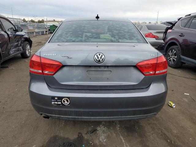 1VWAS7A30EC024947 - 2014 VOLKSWAGEN PASSAT S GRAY photo 6