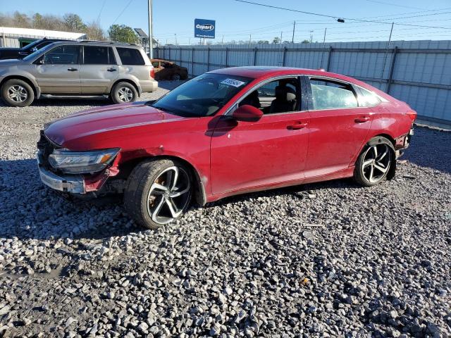 1HGCV2F33JA032529 - 2018 HONDA ACCORD SPORT RED photo 1