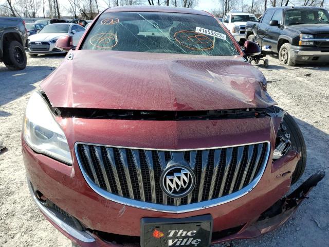 2G4GK5EX3G9206081 - 2016 BUICK REGAL 勃艮第红 照片 5