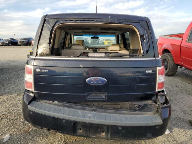 2FMGK5CC7ABA58517 - 2010 FORD FLEX SEL BLUE photo 6