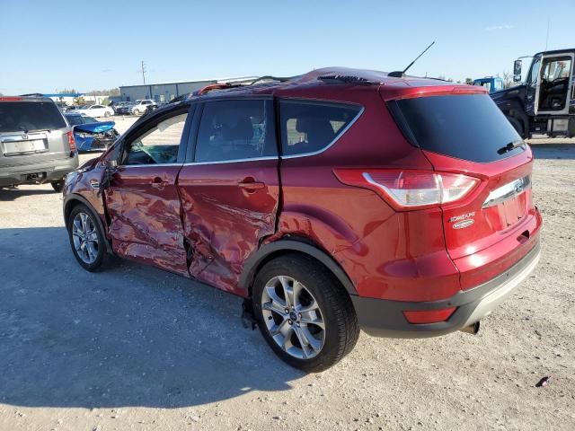 1FMCU9HX4DUB27898 - 2013 FORD ESCAPE SEL RED photo 2