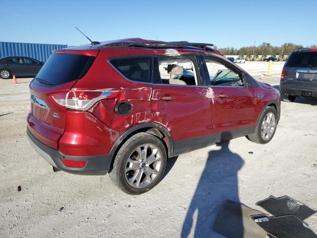 1FMCU9HX4DUB27898 - 2013 FORD ESCAPE SEL RED photo 3