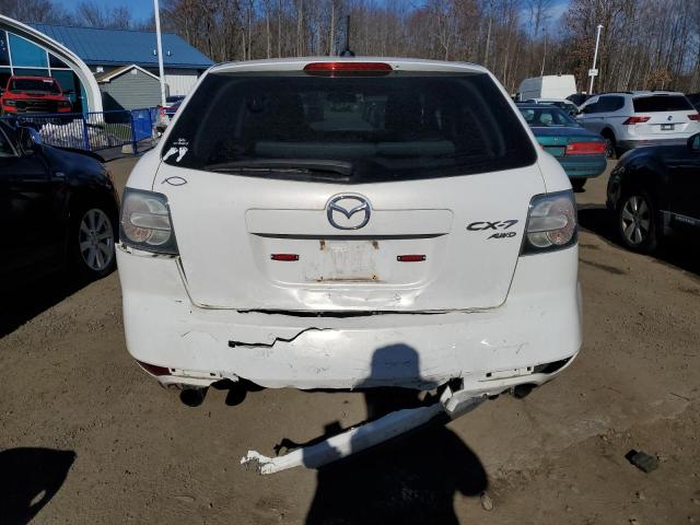 JM3ER4WL0A0313918 - 2010 MAZDA CX-7 WHITE photo 6