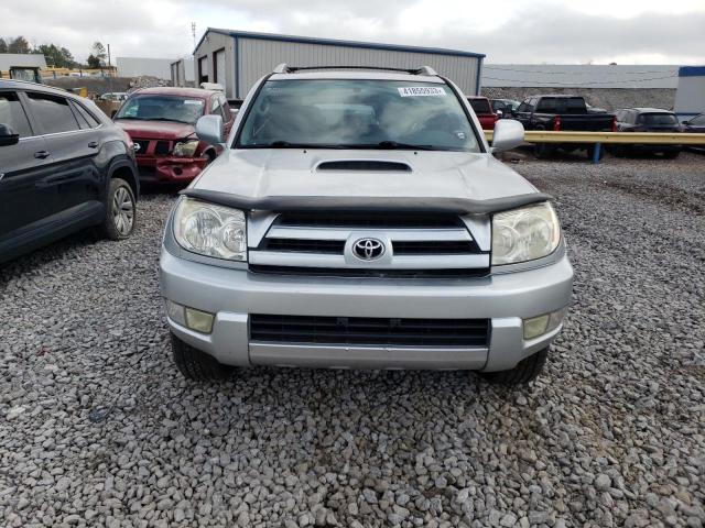 JTEZU14R840032965 - 2004 TOYOTA 4RUNNER SR5 SILVER photo 5