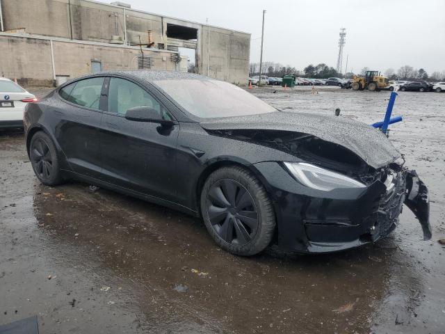 5YJSA1E5XNF463157 - 2022 TESLA MODEL S BLACK photo 4