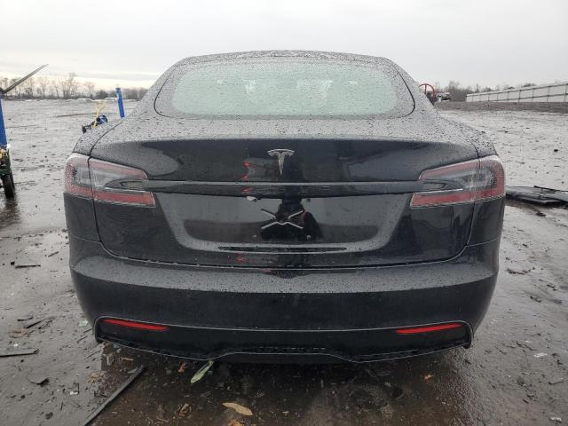 5YJSA1E5XNF463157 - 2022 TESLA MODEL S BLACK photo 6