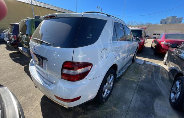 4JGBB5GB6BA695469 - 2011 MERCEDES-BENZ ML 350 WHITE photo 4
