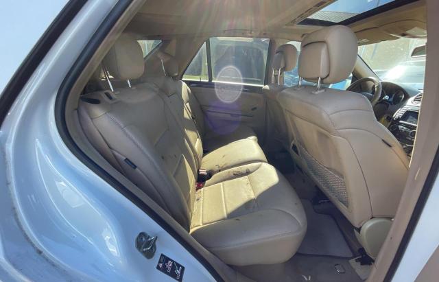 4JGBB5GB6BA695469 - 2011 MERCEDES-BENZ ML 350 WHITE photo 6