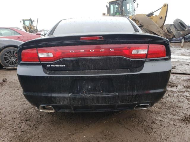 2C3CDXBGXEH108234 - 2014 DODGE CHARGER SE BLACK photo 6