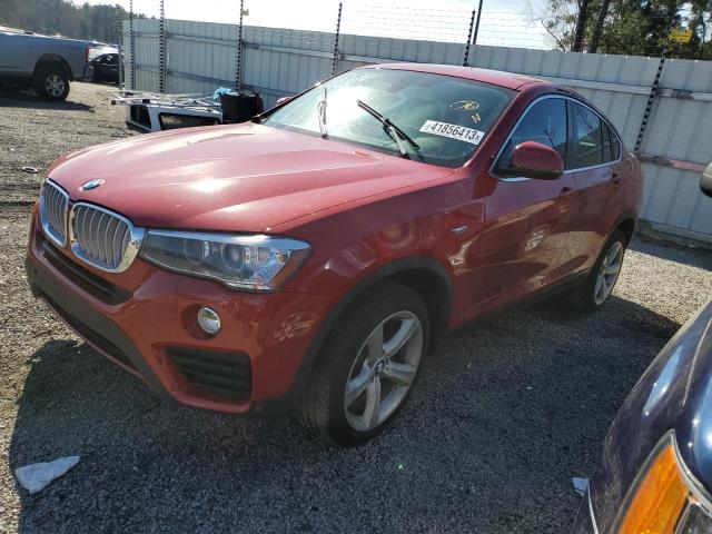 5UXXW5C52G0N92222 - 2016 BMW X4 XDRIVE35I RED photo 1