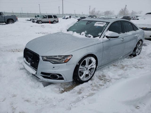 WAUF2AFC7DN125112 - 2013 AUDI S6 SILVER photo 1