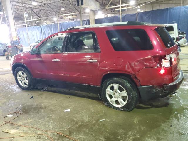 1GKKRPED4CJ326079 - 2012 GMC ACADIA SLE RED photo 2