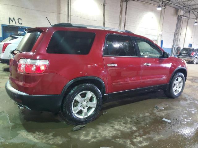 1GKKRPED4CJ326079 - 2012 GMC ACADIA SLE RED photo 3