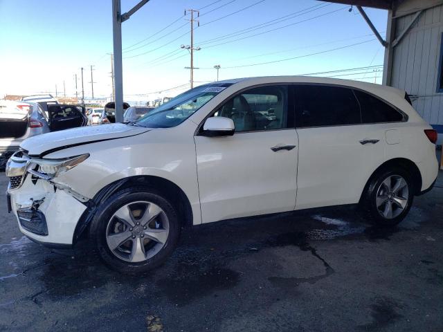 5FRYD3H24EB010455 - 2014 ACURA MDX WHITE photo 1