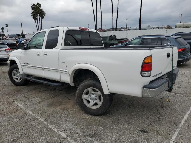 5TBBT48111S159878 - 2001 TOYOTA TUNDRA ACCESS CAB LIMITED WHITE photo 2