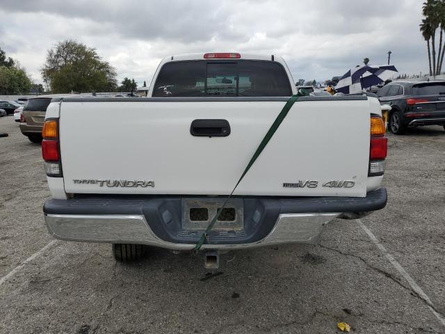 5TBBT48111S159878 - 2001 TOYOTA TUNDRA ACCESS CAB LIMITED WHITE photo 6