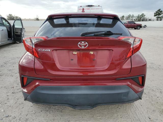 JTNKHMBX2K1060339 - 2019 TOYOTA C-HR XLE RED photo 6