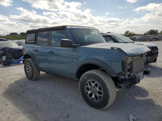 1FMEE5DH6NLB56369 - 2022 FORD BRONCO BASE BLUE photo 4