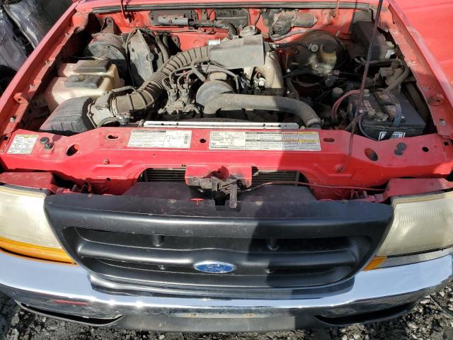 1FTYR10C8XTA97160 - 1999 FORD RANGER RED photo 11