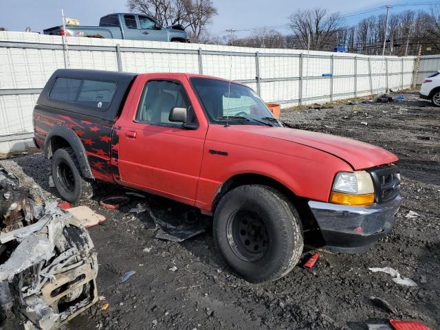 1FTYR10C8XTA97160 - 1999 FORD RANGER RED photo 4