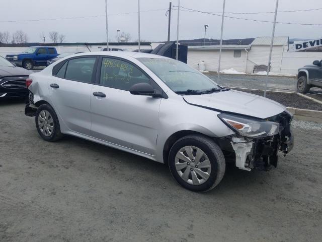 3KPA24AB8JE060624 - 2018 KIA RIO LX SILVER photo 4