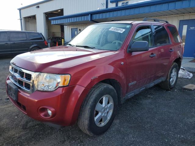 1FMCU93128KA78690 - 2008 FORD ESCAPE XLT RED photo 1