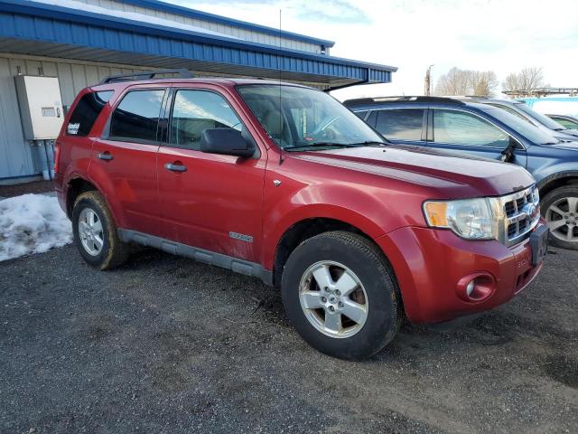 1FMCU93128KA78690 - 2008 FORD ESCAPE XLT RED photo 4