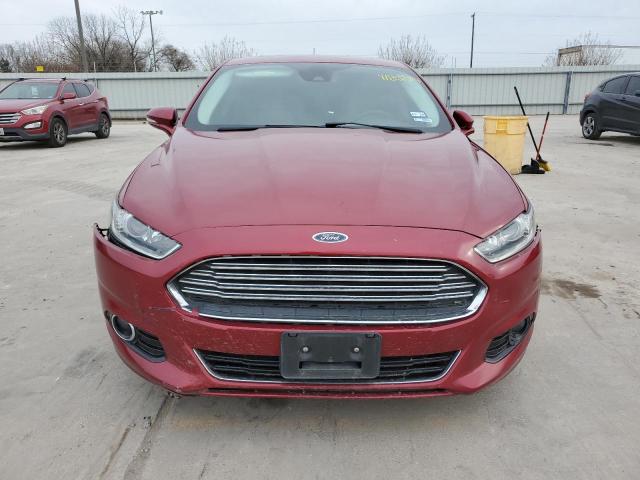 3FA6P0SUXGR120829 - 2016 FORD FUSION TITANIUM PHEV RED photo 5