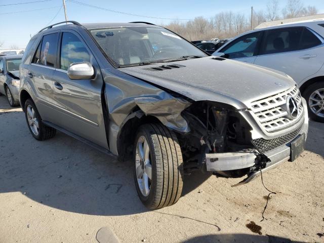4JGBB8GBXAA593964 - 2010 MERCEDES-BENZ ML 350 4MATIC GRAY photo 4