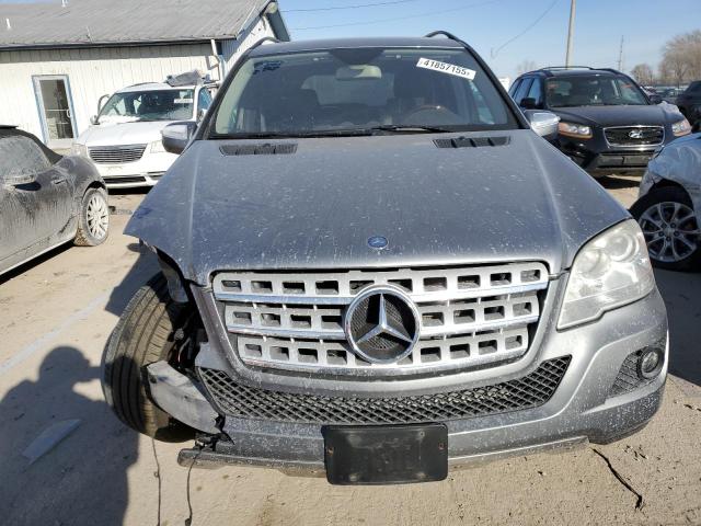 4JGBB8GBXAA593964 - 2010 MERCEDES-BENZ ML 350 4MATIC GRAY photo 5