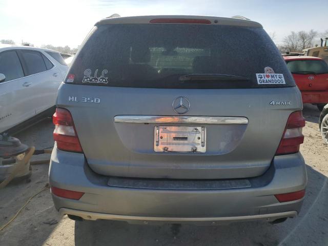 4JGBB8GBXAA593964 - 2010 MERCEDES-BENZ ML 350 4MATIC GRAY photo 6
