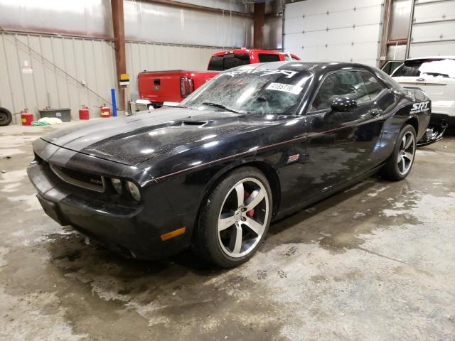 2C3CDYCJXCH141750 - 2012 DODGE CHALLENGER SRT-8 BLACK photo 1