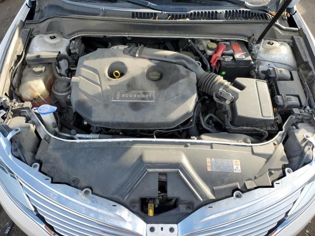 3LN6L2G99DR814604 - 2013 LINCOLN MKZ WHITE photo 11