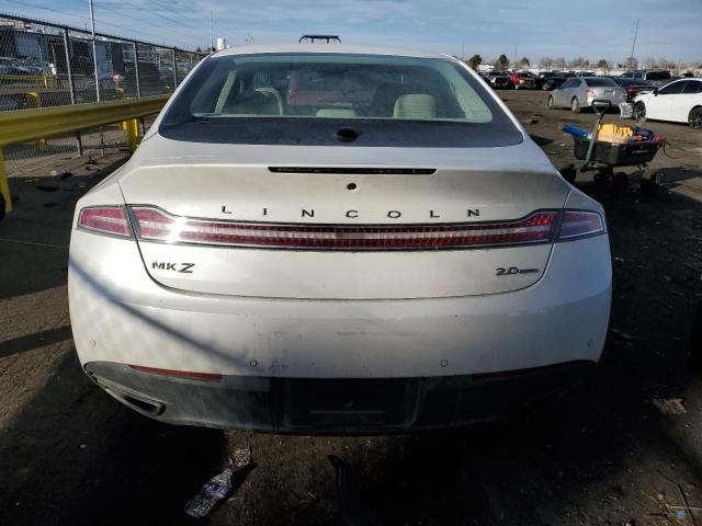 3LN6L2G99DR814604 - 2013 LINCOLN MKZ WHITE photo 6