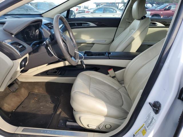 3LN6L2G99DR814604 - 2013 LINCOLN MKZ WHITE photo 7