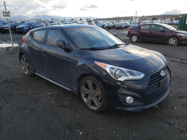 KMHTC6AE9FU240839 - 2015 HYUNDAI VELOSTER TURBO BLACK photo 4