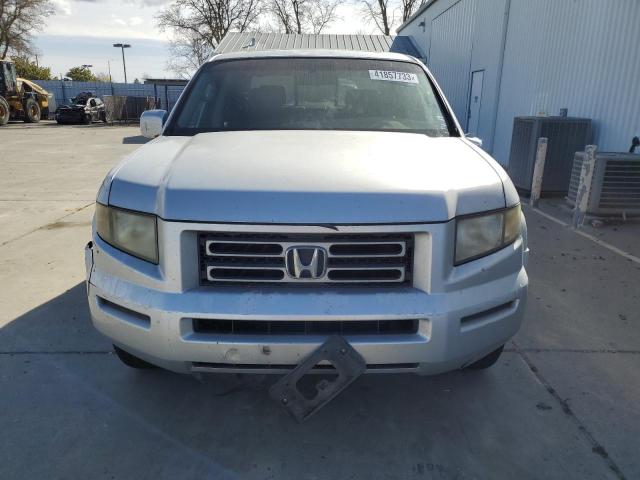 2HJYK16567H540511 - 2007 HONDA RIDGELINE RTL SILVER photo 5