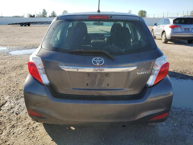 VNKKTUD36EA005305 - 2014 TOYOTA YARIS GRAY photo 6