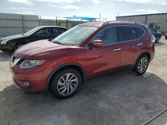 5N1AT2MT6EC785962 - 2014 NISSAN ROGUE S RED photo 1