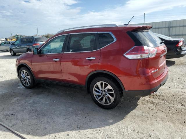 5N1AT2MT6EC785962 - 2014 NISSAN ROGUE S RED photo 2