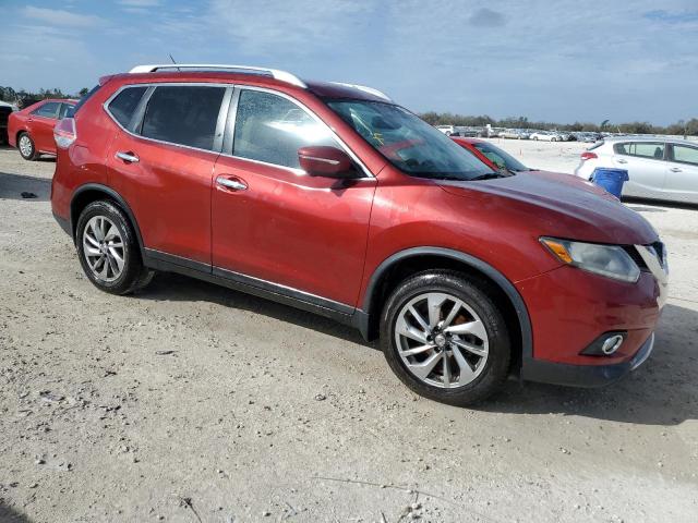 5N1AT2MT6EC785962 - 2014 NISSAN ROGUE S RED photo 4