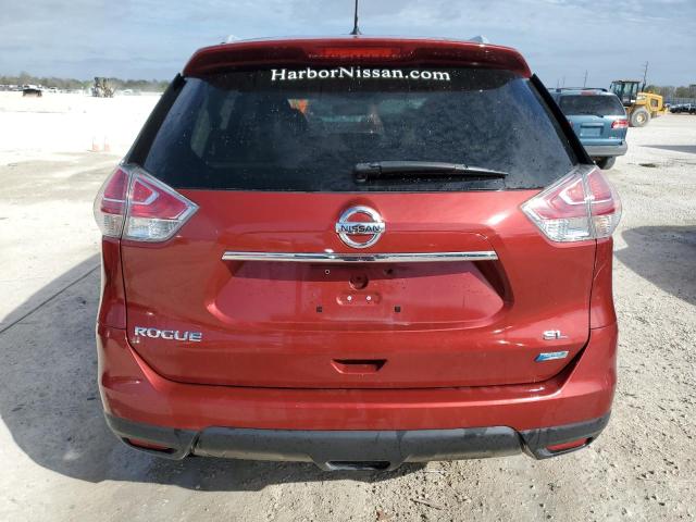 5N1AT2MT6EC785962 - 2014 NISSAN ROGUE S RED photo 6