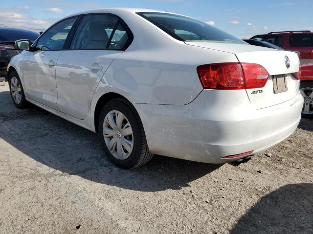 3VWDX7AJ4BM302501 - 2011 VOLKSWAGEN JETTA SE WHITE photo 2