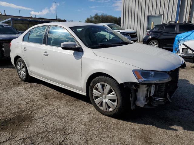 3VWDX7AJ4BM302501 - 2011 VOLKSWAGEN JETTA SE WHITE photo 4