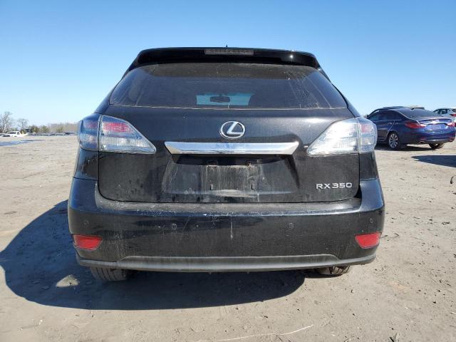 2T2BK1BA9CC149530 - 2012 LEXUS RX 350 BLACK photo 6