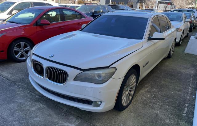 WBAKC8C5XCC434836 - 2012 BMW 750 LXI WHITE photo 2